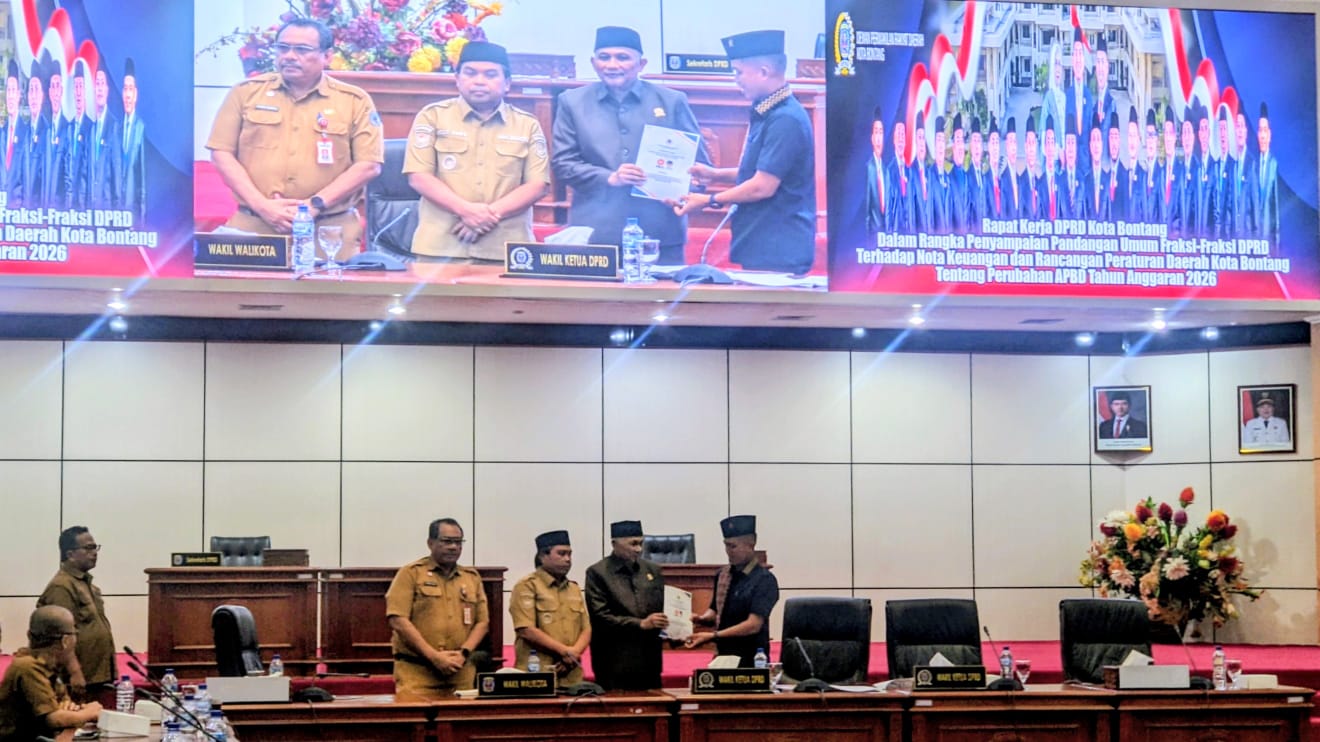 Ketua Fraksi PKS-NasDem DPRD Bontang Suharno meminta dana tambahan Rp 19,26 miliar dialokasikan secara transparan dan tepat sasaran serta penanganan stunting. Selasa (8/9/2026). (Foto:Ist, Nurdin Humas DPRD Bontang).