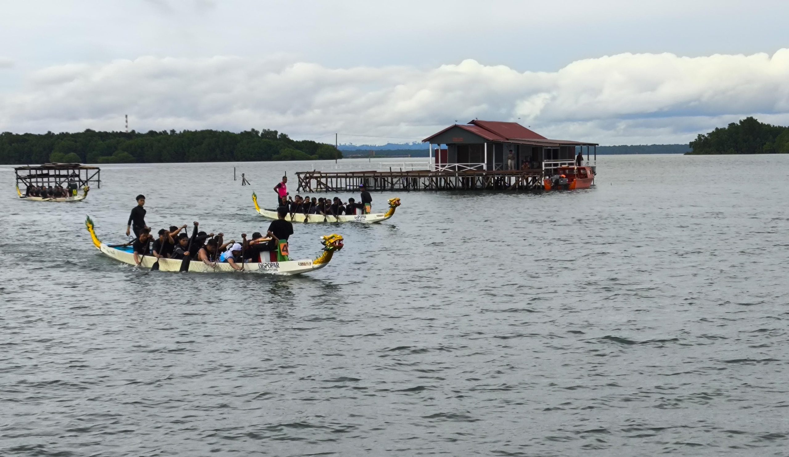 Salah satu vila di Bontang Kuala
