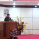 Sekretaris Fraksi PKS-NasDem DPRD Bontang Muhammad Sahib saat menyampaikan catatan terhadap Perubahan APBD 2026.(dok: ritmee)