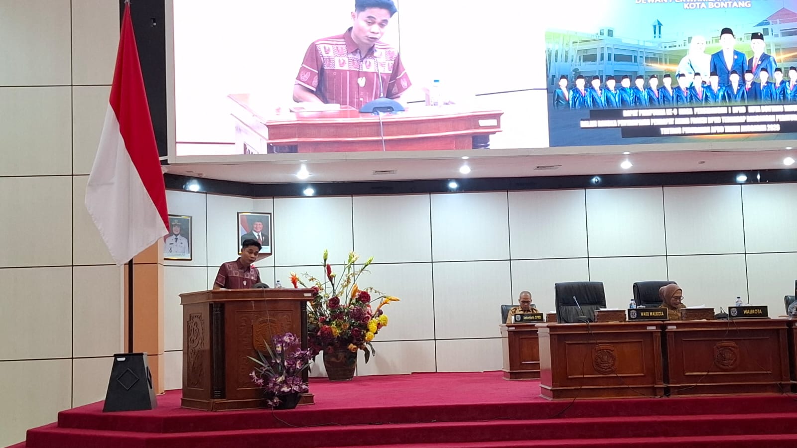 Ketua Fraksi PDI-Perjuangan Winardi menyoroti koreksi SILPA dalam pembahasan Perubahan APBD Bontang 2026.(dok: ritmee)