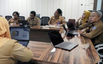 Bapperida Kota Bontang melakukan reviu Peraturan Wali Kota tentang Satu Data (foto:ist)